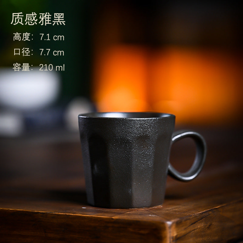 Ceramic coffee cups, vintage mugs, latte art cups, Japanese hand-brewed coffee cups, afternoon tea paired cups, office cups