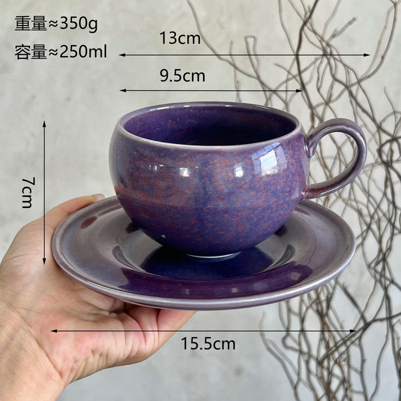 Textured Wabi-Sabi Kiln-Fired Cup | Earthy Artisan Mug
