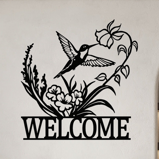 Vintage Metal Wall Art Hanging Set For Home Decor
