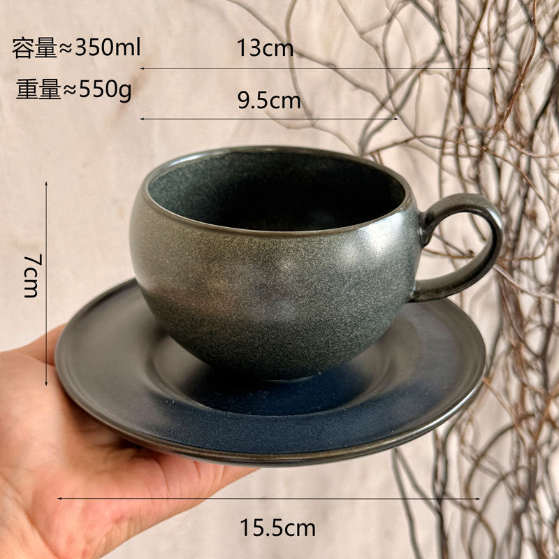Textured Wabi-Sabi Kiln-Fired Cup | Earthy Artisan Mug