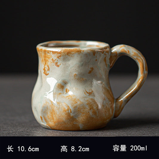 Artisan Hand-Pinched Cup - Sandstone