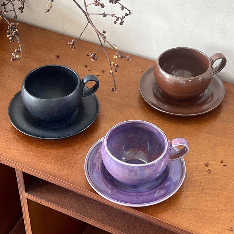 Textured Wabi-Sabi Kiln-Fired Cup | Earthy Artisan Mug
