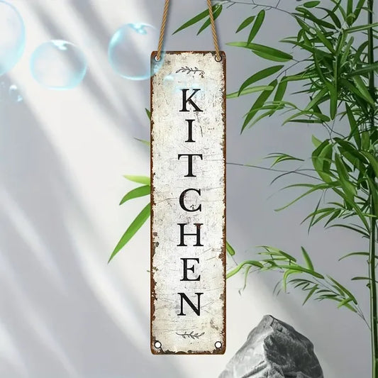 Vintage Wooden Hanging Sign Farmhouse Kitchen Dining Wall Decor Home Wall Art Easy Install Sturdy - TikTok, Temu Pick-up Service